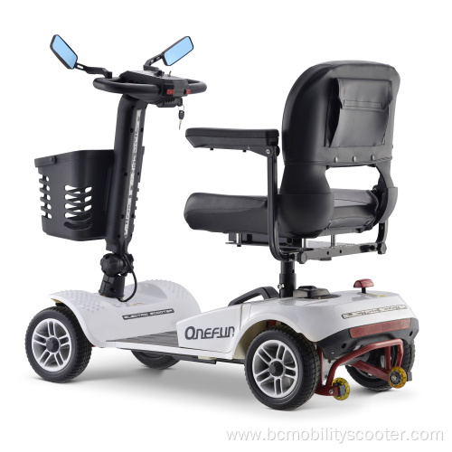 4 Wheel Foldable Electric Mobility Scooter For Disabled